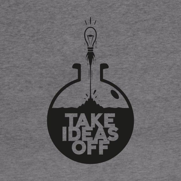 Take Ideas Off Inspirational Quote Cartoon Style by udesign